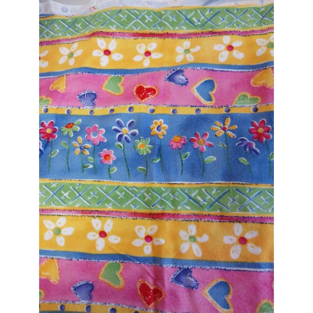 12x 26 Flower flannel Fabric
